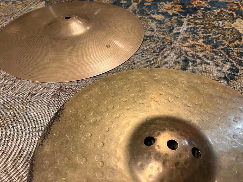 CRISP Vintage Sabian FUSION 13" Hihats AA 874 1436 g K/Z style