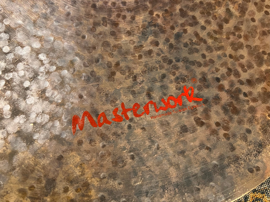 ULTRA THIN Unlathed RAW Masterwork TURK PAPER THIN Crash 18" ONLY 1154 g