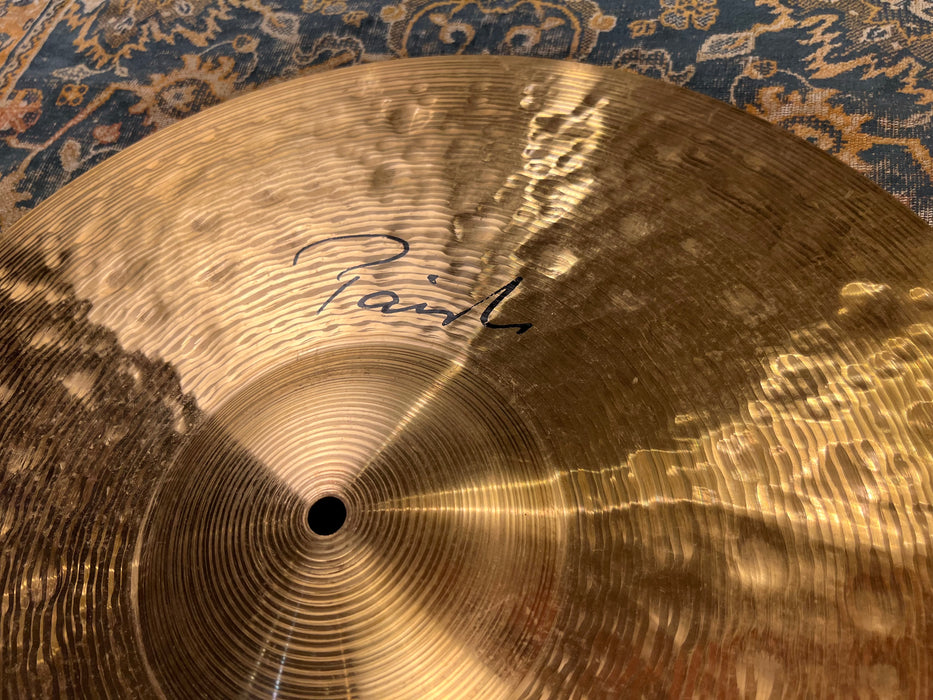 Discontinued EARLY Paiste Signature 21” DRY HEAVY Ride 3226 g Danny Carey