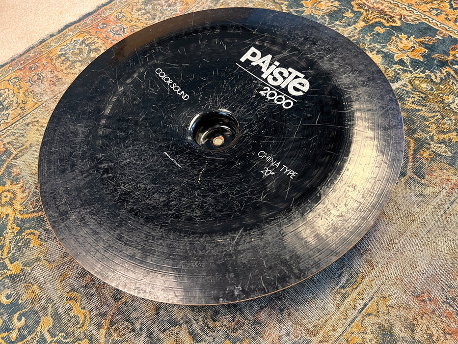 ORIGINAL Paiste 2000 COLORSOUND CHINA 20” 1788 g Bozzio