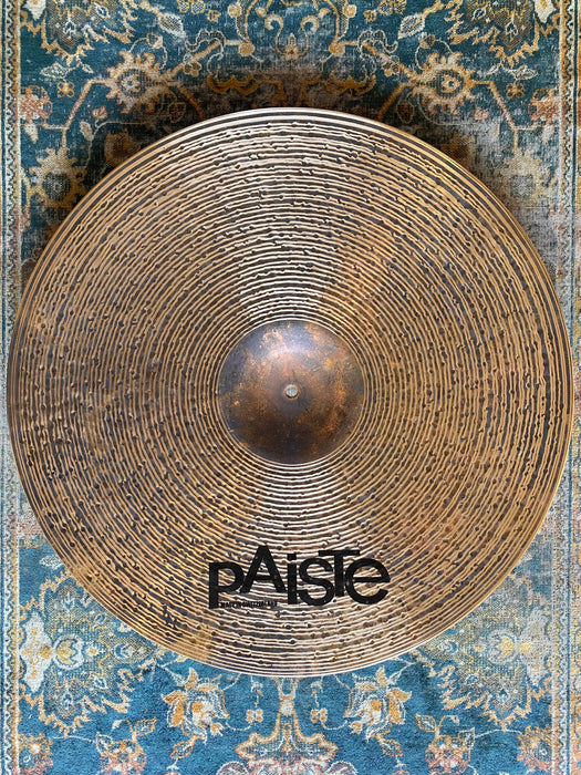 UNIQUE PROTOTYPE PAISTE HIGH DEFINITION 22” Ride 3122 g CLEAN DRY