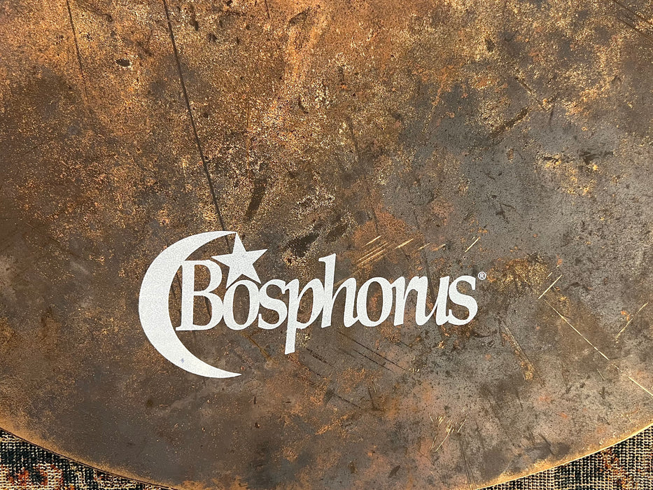 Unique Crazy Ass Ultra Dark Complex Bosphorus Prototype Blank 22” 2670 g CRASH RIDE