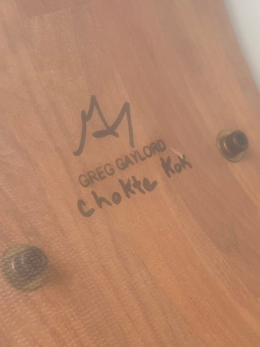 Unique Greg Gaylord CHOKTE KOK Segment 6.5” X 14” Snare GORGEOUS