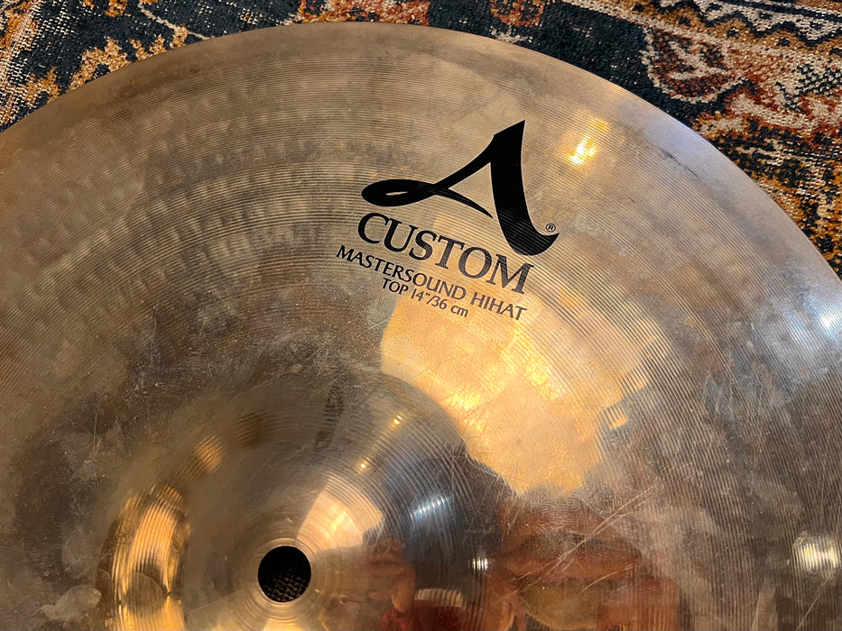 CLEAN DARK Zildjian MASTERSOUND 14” A Custom Hihats 961 1131 g DON’T PAY $500