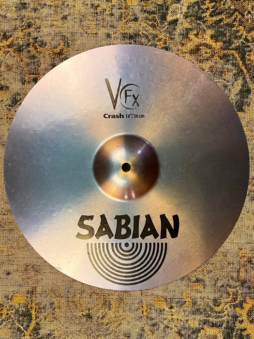 RARE DISCONTINUED Sabian Tony Verderosa VFX 14" Crash 856 g