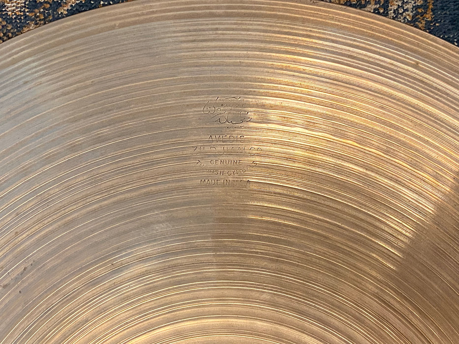 LIGHT Vintage Zildjian 1970s Thin Hihats 14” 931 992 G Gordon Lightfoot