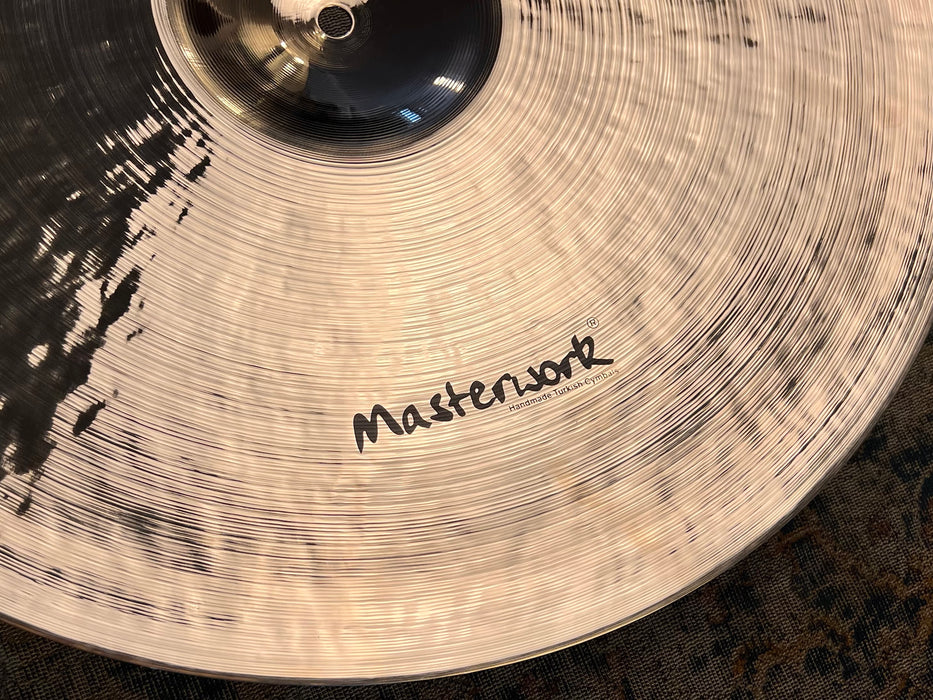 ULTRA PAPER THIN BRILLIANT Masterwork Crash Ride 20” Only 1526 g NEW