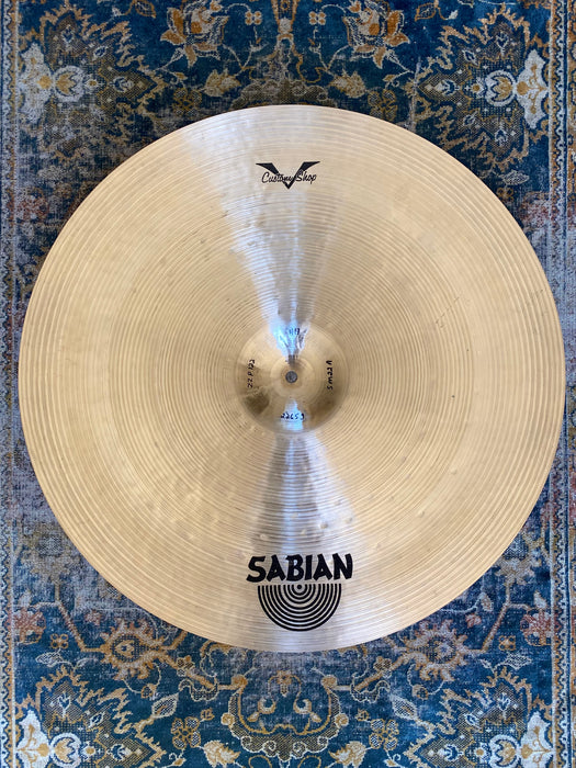 Unique Sabian Custom Prototype HH Hi Bell Hot Ride + Sig 21" 2265 g CLEAN