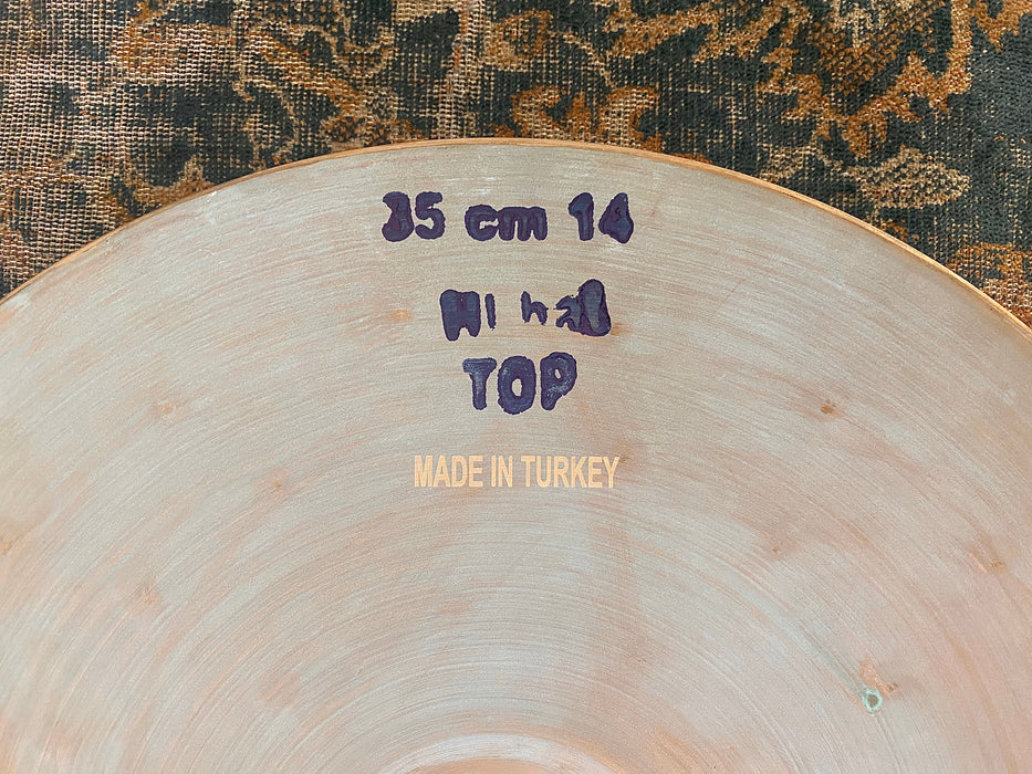 Unique DRY Complex Bosphorus CORRODO TYPE Prototype Hihats 14” 896 1030 g
