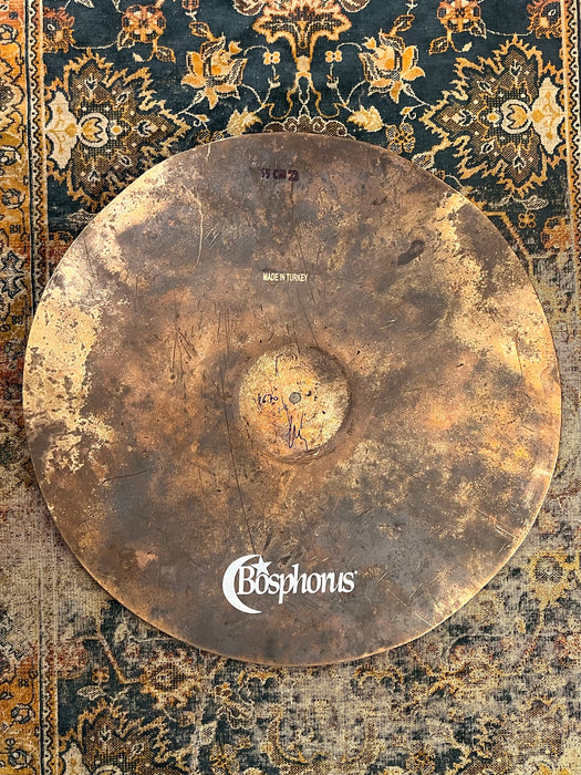 Unique Crazy Ass Ultra Dark Complex Bosphorus Prototype Blank 22” 2670 g CRASH RIDE