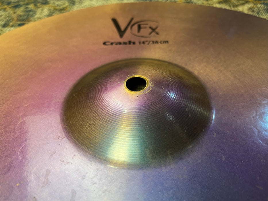 RARE DISCONTINUED Sabian Tony Verderosa VFX 14" Crash 856 g