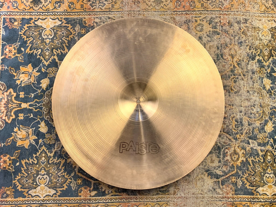 RARE Vintage Paiste 602 BLACK LABEL HEAVY 20” Ride 2572 g PHIL COLLINS
