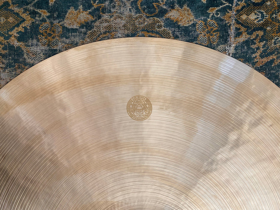 Unique Custom Borba Warm Dark Complex Thin Ride 22” 2198 g PERFECT