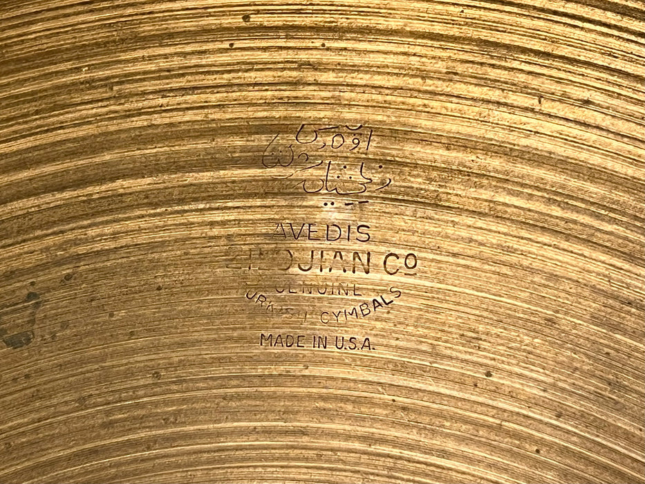 PAPER THIN Complex 1960s Vintage Zildjian 14” Hihats 822 920 g LIGHT